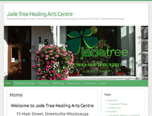 Tablet Screenshot of jadetreehealingarts2.muze.ca